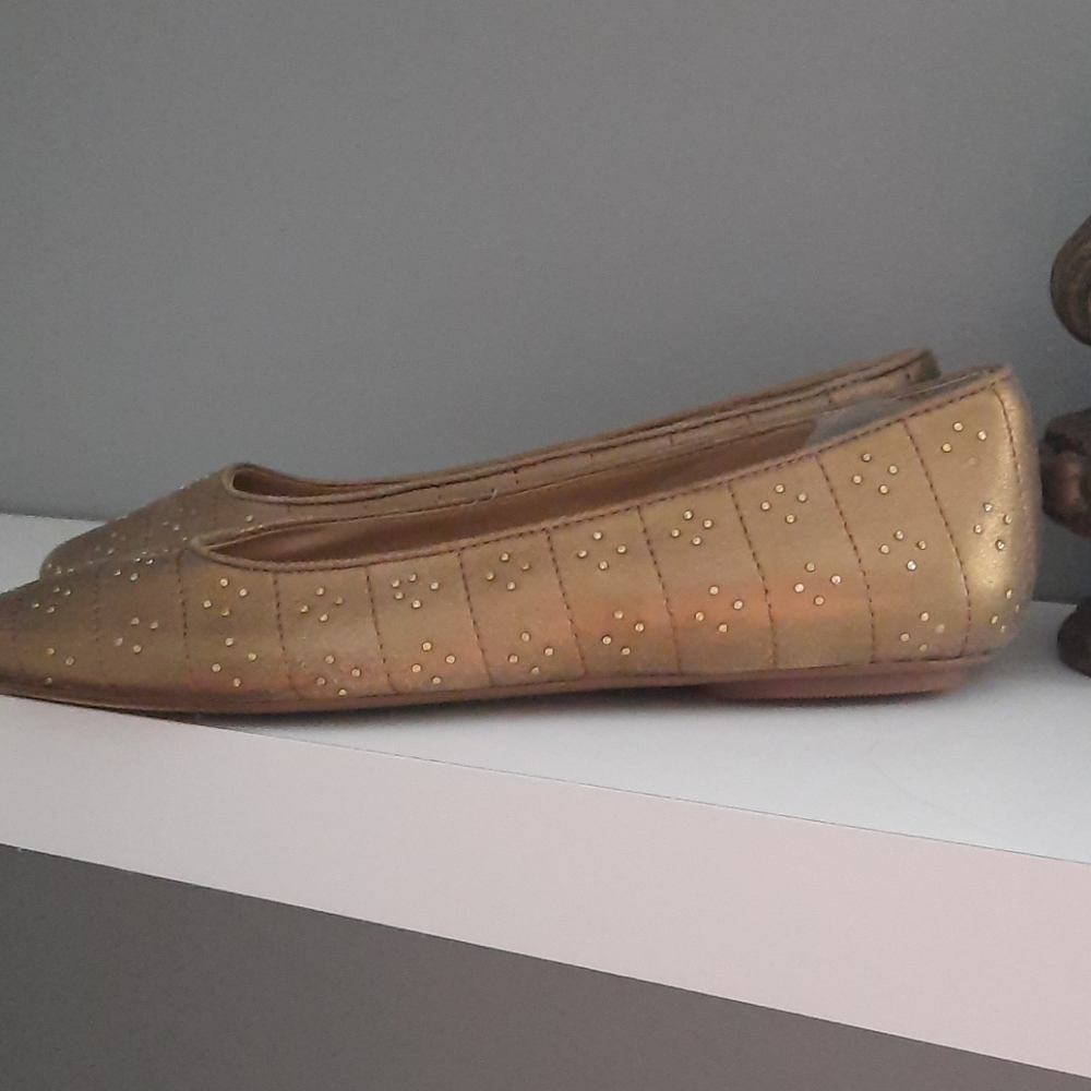 Vintage Bronze Flats